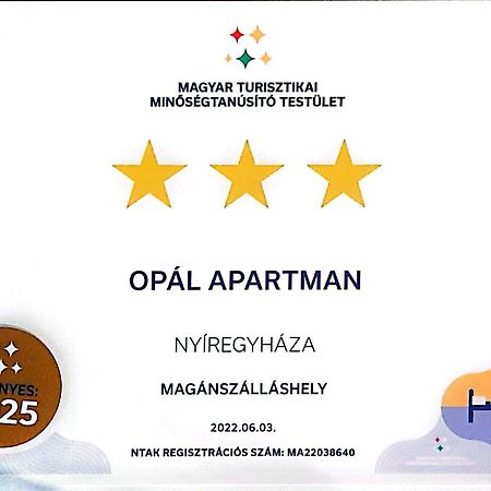 Апартаменти Opal Apartman Ньїредьгаза Екстер'єр фото